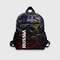 Детский рюкзак Russia Штрихи, цвет: 3D-принт