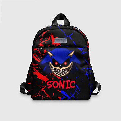 Детский рюкзак SONIC EXE DARK SONIC / 3D-принт – фото 1