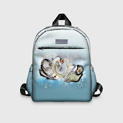 Детский рюкзак Танец Любви 1 Лебеди, цвет: 3D-принт