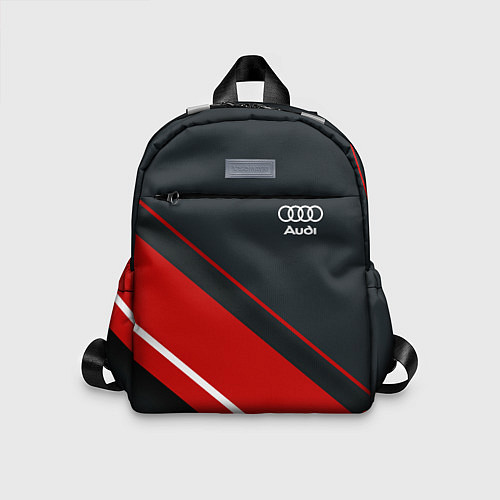 Детский рюкзак Audi sport red / 3D-принт – фото 1