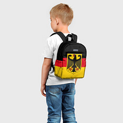 Детский рюкзак Германия - Germany, цвет: 3D-принт — фото 2
