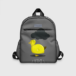 Детский рюкзак Кря, цвет: 3D-принт