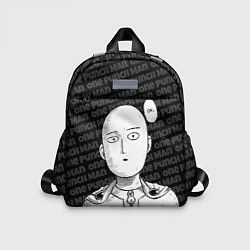 Детский рюкзак One Punch Man - Сайтама Ванпанчмен, цвет: 3D-принт