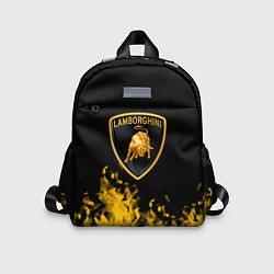 Детский рюкзак Lamborghini Fire, цвет: 3D-принт