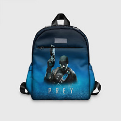 Детский рюкзак Prey 2 blue horror, цвет: 3D-принт