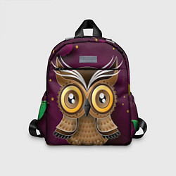 Детский рюкзак Сказочная совушка, цвет: 3D-принт