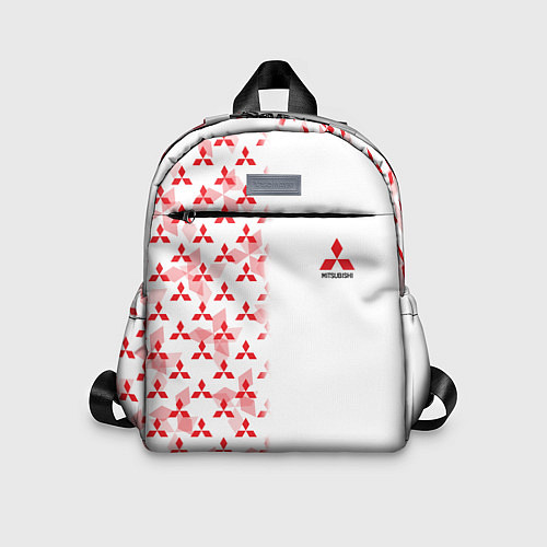 Детский рюкзак Mitsubishi Mini logo Half pattern / 3D-принт – фото 1