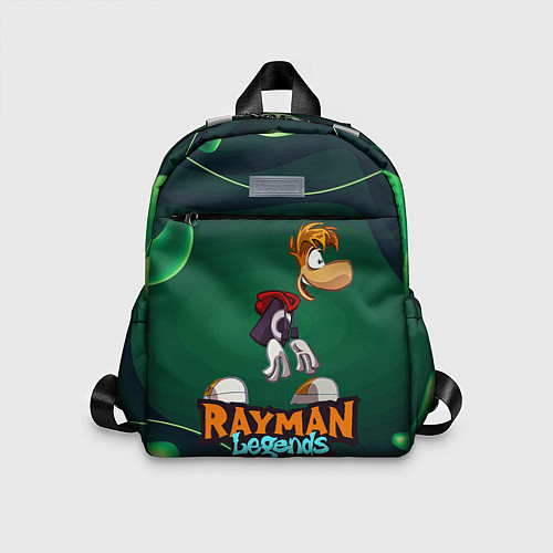 Детский рюкзак Rayman Legends Green / 3D-принт – фото 1