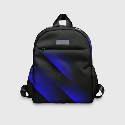 Детский рюкзак Blue Fade 3D Синий градиент / 3D-принт – фото 1