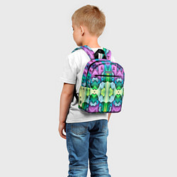 Детский рюкзак Калейдоскоп паттерн, цвет: 3D-принт — фото 2