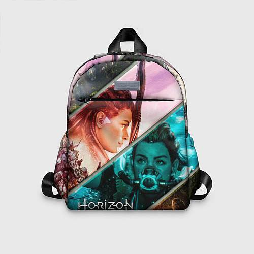 Детский рюкзак HORIZON FORBIDDEN WEST ALOYS JOURNEY / 3D-принт – фото 1