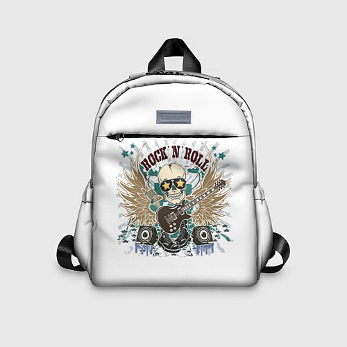 Детский рюкзак ROCKNROLL музыкант / 3D-принт – фото 1