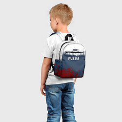 Детский рюкзак Россия - краски, цвет: 3D-принт — фото 2