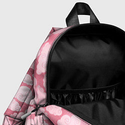 Детский рюкзак Розовый влюбленный слон, цвет: 3D-принт — фото 2