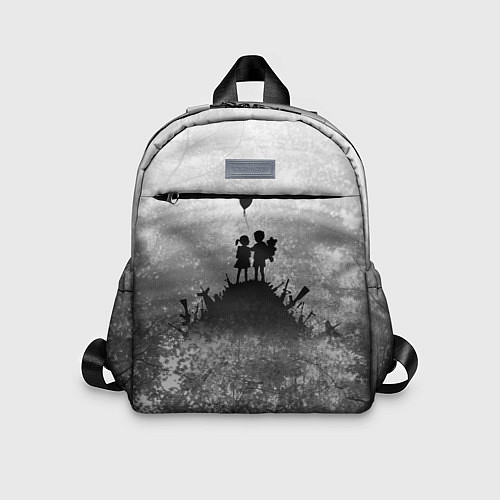 Детский рюкзак Бэнкси Дети Любовь Banksy / 3D-принт – фото 1