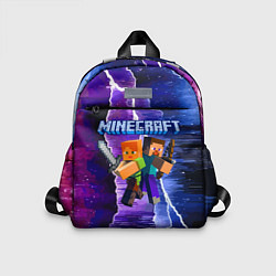 Детский рюкзак Minecraft Neon, цвет: 3D-принт