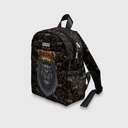 Детский рюкзак Король лев Black, цвет: 3D-принт — фото 2