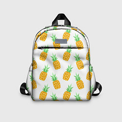 Детский рюкзак Поле ананасов, цвет: 3D-принт