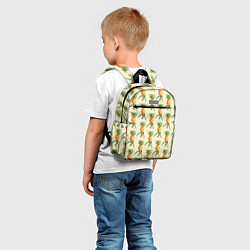 Детский рюкзак Побеги ананасов, цвет: 3D-принт — фото 2