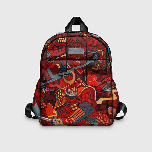 Детский рюкзак Инстинкт Самурая / 3D-принт – фото 1