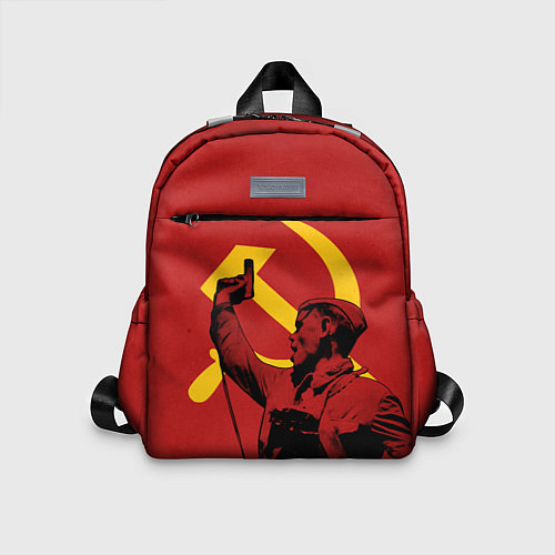 Детский рюкзак За родину: Серп и молот / 3D-принт – фото 1