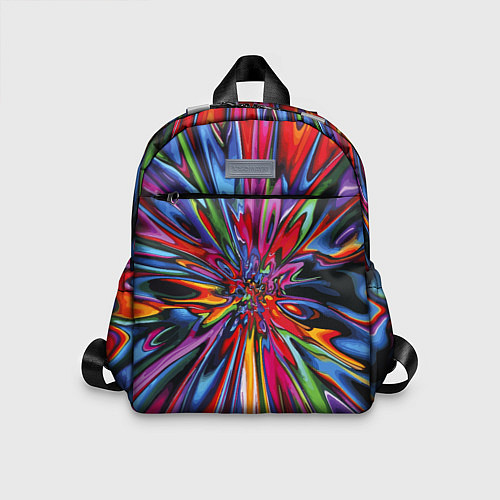 Детский рюкзак Color pattern Impressionism / 3D-принт – фото 1