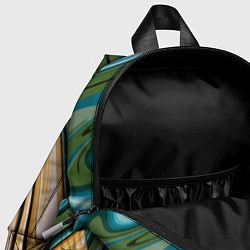 Детский рюкзак Маскировочный мраморный принт, цвет: 3D-принт — фото 2