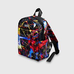 Детский рюкзак Импрессионизм Vanguard neon pattern, цвет: 3D-принт — фото 2