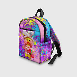 Детский рюкзак ИГРУШКА УТЯ ЛАЛАФАНФАН БРЫЗГИ, цвет: 3D-принт — фото 2