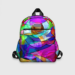 Детский рюкзак Геометрический паттерн Абстракция, цвет: 3D-принт