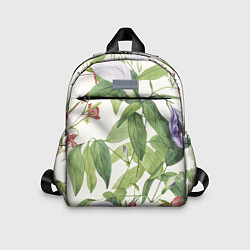 Детский рюкзак Цветы Нежная Листва, цвет: 3D-принт
