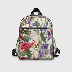 Детский рюкзак Цветы Распускающиеся, цвет: 3D-принт