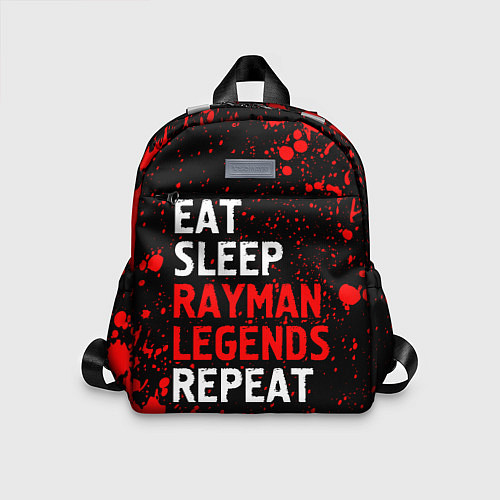 Детский рюкзак Eat Sleep Rayman Legends Repeat Брызги / 3D-принт – фото 1