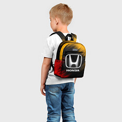 Детский рюкзак HONDA DREAMS - Абстракция, цвет: 3D-принт — фото 2