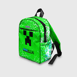 Детский рюкзак Minecraft зеленый фон, цвет: 3D-принт — фото 2