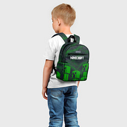 Детский рюкзак Minecraft майнкрафт Зомби, цвет: 3D-принт — фото 2