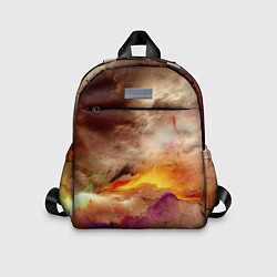 Детский рюкзак Красочная пасмурность, цвет: 3D-принт