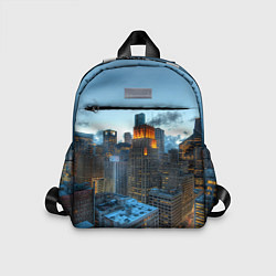 Детский рюкзак Городские будни, цвет: 3D-принт