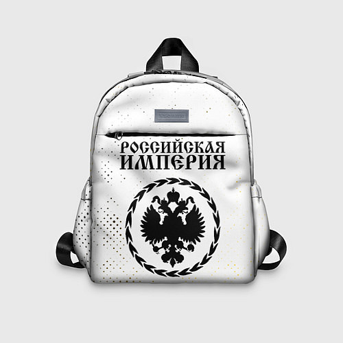Детский рюкзак RUSSIAN EMPIRE - ГЕРБ - Гранж FS / 3D-принт – фото 1