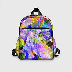 Детский рюкзак Красочный цветочный узор Весна - Лето 2023 Colorfu, цвет: 3D-принт