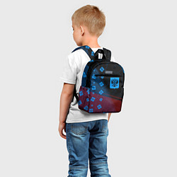 Детский рюкзак РОССИЯ - ГЕРБ - Краска - FS, цвет: 3D-принт — фото 2