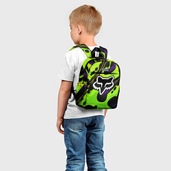 Детский рюкзак FOX - MOTOCROSS, цвет: 3D-принт — фото 2