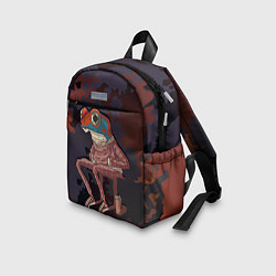 Детский рюкзак Лягуха на стиле, цвет: 3D-принт — фото 2