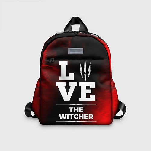 Детский рюкзак The Witcher Love Классика / 3D-принт – фото 1