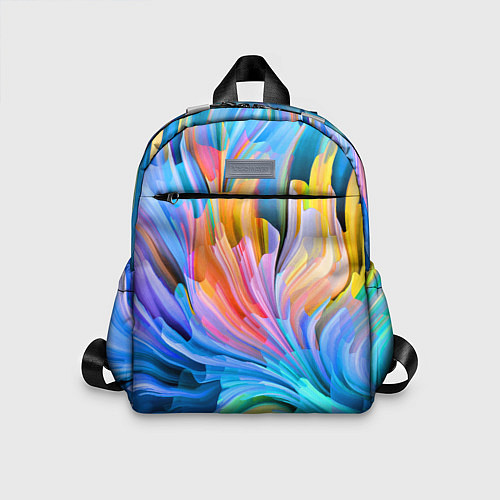 Детский рюкзак Красочный абстрактный паттерн Лето Colorful Abstra / 3D-принт – фото 1