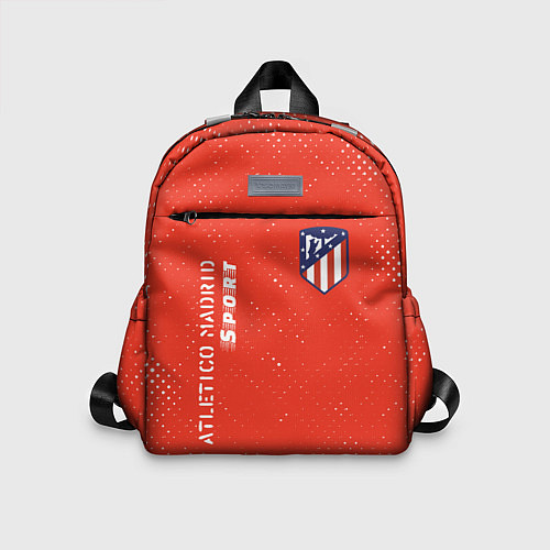 Детский рюкзак АТЛЕТИКО Atletico Madrid Sport Гранж / 3D-принт – фото 1