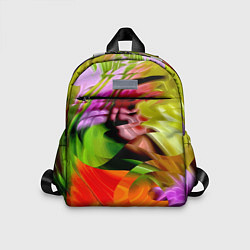 Детский рюкзак Разноцветная абстрактная композиция Лето Multi-col