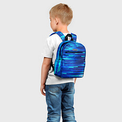 Детский рюкзак BLUE STRIPES, цвет: 3D-принт — фото 2