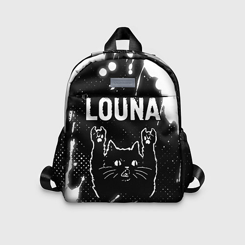 Детский рюкзак Группа Louna и Рок Кот / 3D-принт – фото 1