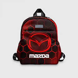 Детский рюкзак MAZDA Соты, цвет: 3D-принт